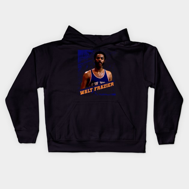 Walt Frazier Kids Hoodie by Aloenalone